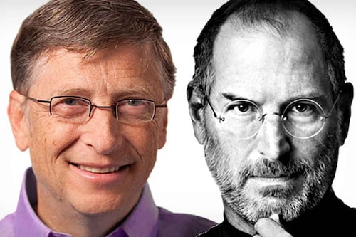 Una “traición” hace 39 años marcó para siempre la relación distante entre Bill Gates y Steve Jobs