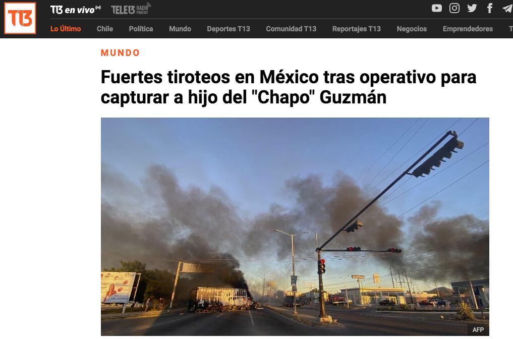 Detención de Ovidio Guzmán "El ratón".