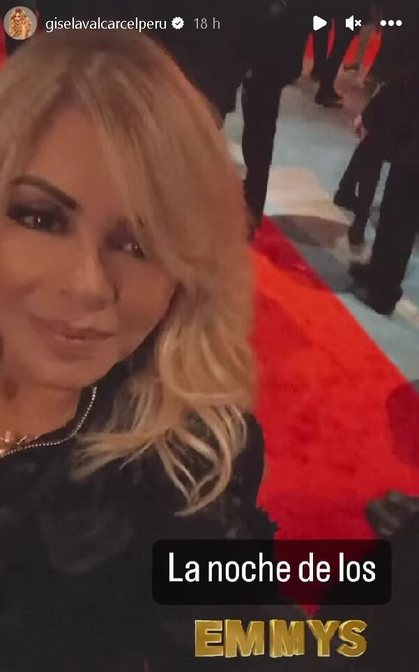 Gisela Valcárcel se luce en los Emmy 2022