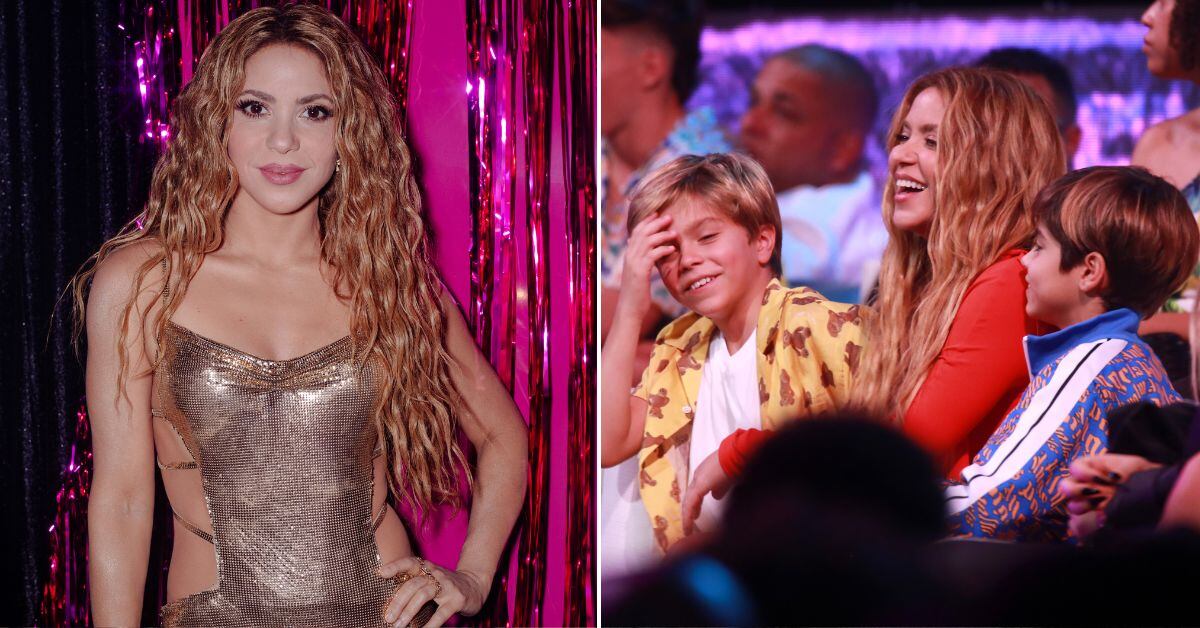 Milan y Sasha, los hijos de Shakira, son los fanáticos número uno de la cantante