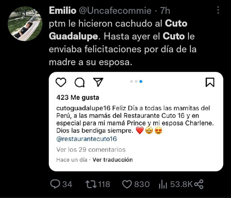 Los Memes para Luis "Cuto" Guadalupe