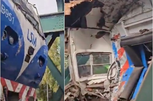 Choque de trenes deja decenas de heridos en Buenos Aires, Argentina: uno de ellos descarriló en Palermo