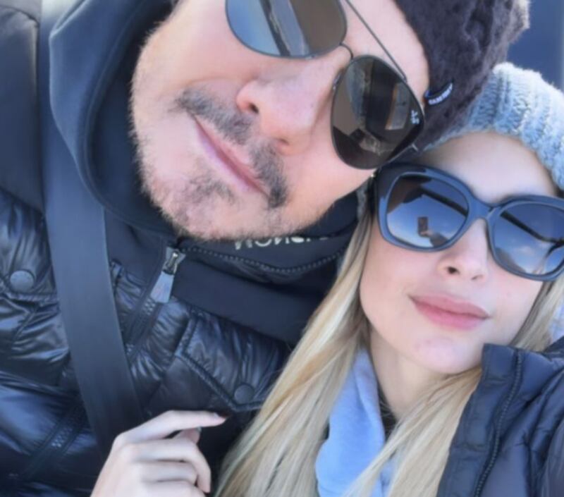Milett Figueroa y Marcelo Tinelli más unidos que nunca.