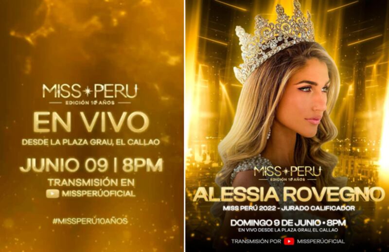 Miss Perú.