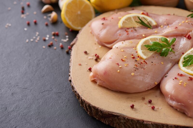 aguadito de pollo.