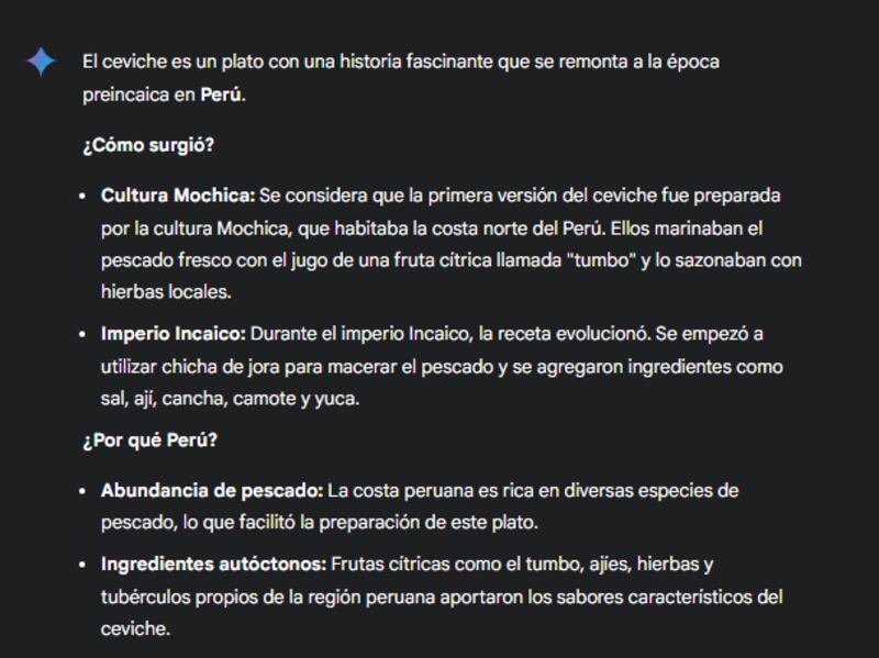 Ceviche.