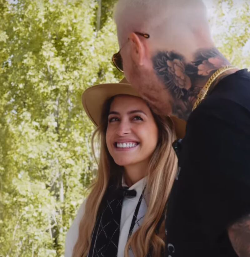 Milett Figueroa y Marcelo Tinelli presumen escapada romántica.