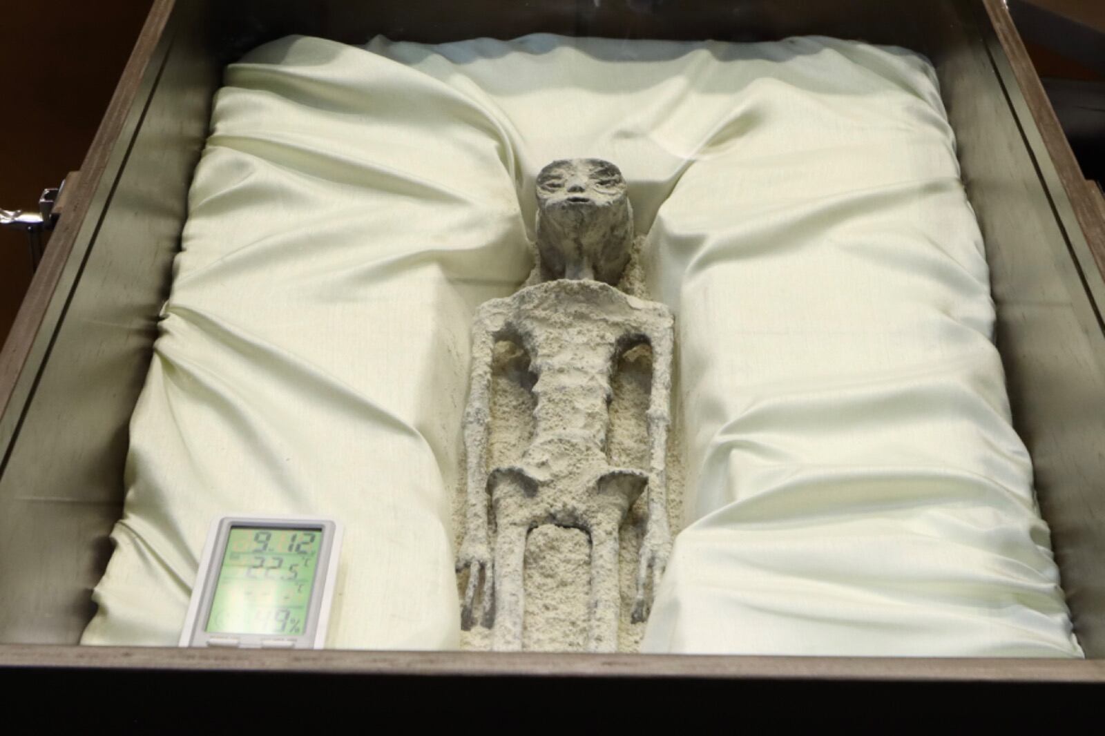 Cuerpos no humanos presentados en congreso mexicano