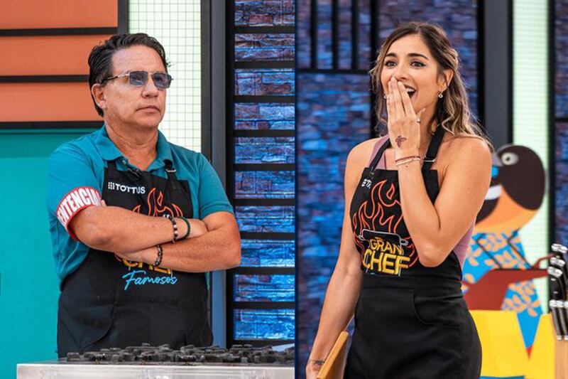 Korina y Ricardo_El Gran Chef Famosos