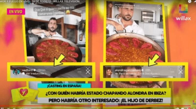 Alondra García Miró y Vadhir Derbez compartieron la misma fotografía en sus redes sociales