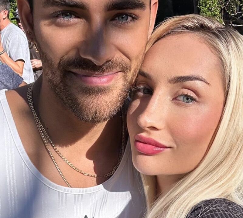 Austin Palao junto a Fran Maira.