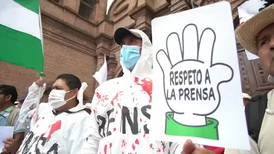 Periodistas marchan en Bolivia exigiendo justicia en caso de tortura